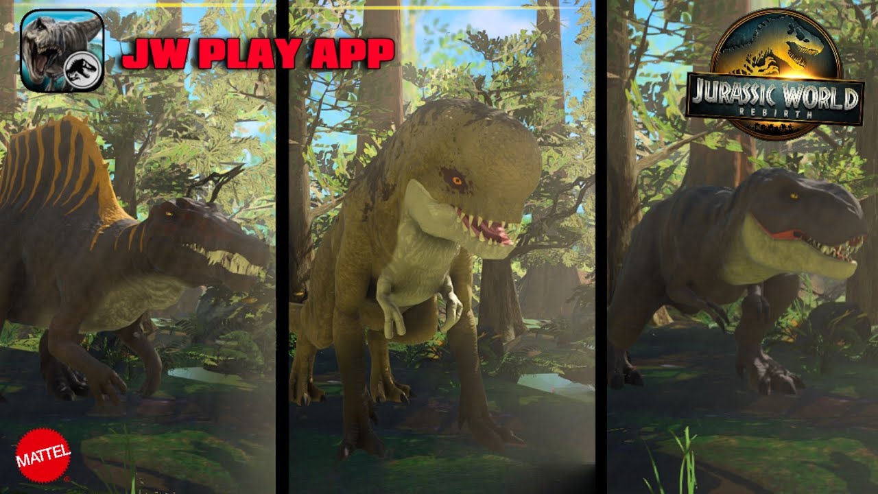 Сканирование игрушек Jurassic World Rebirth в приложение JW Play!