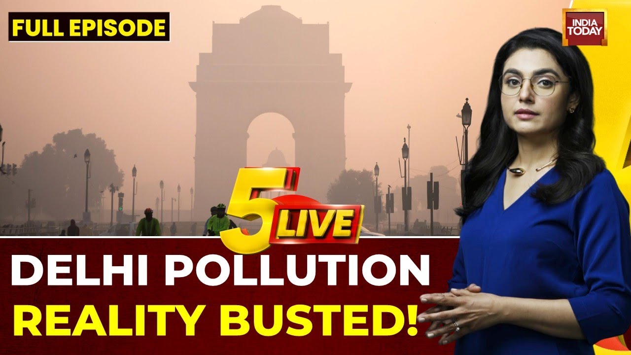 5ive Live with Sonal Mehrotra Kapoor: Is The Government Hiding The Real Pollution Numbers in Delhi?