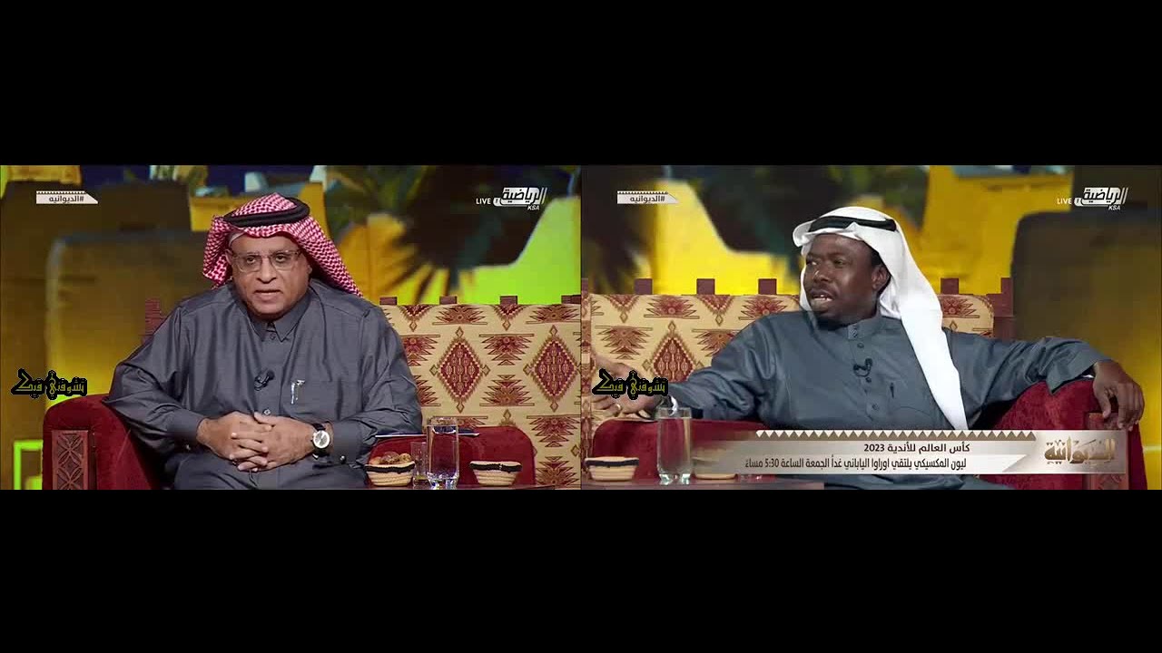 الديوانيه|نقاش ساخن جداً بين  سعود الصرامي وعثمان ابو بكر مالي