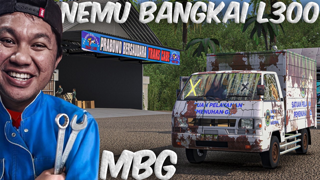 Restorasi Bangkai Pickup MBG Terbengkalai.