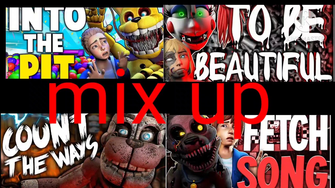 Into the pit to be beautiful count the ways Fetch song mix up (normal song made by Dawko & DHeusta)