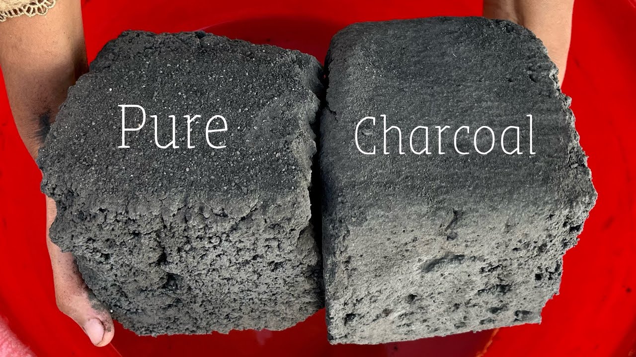 ASMR | New 🙀Omg Pure Charcoal Blocks Crumbling in Water | Dust Heaven 