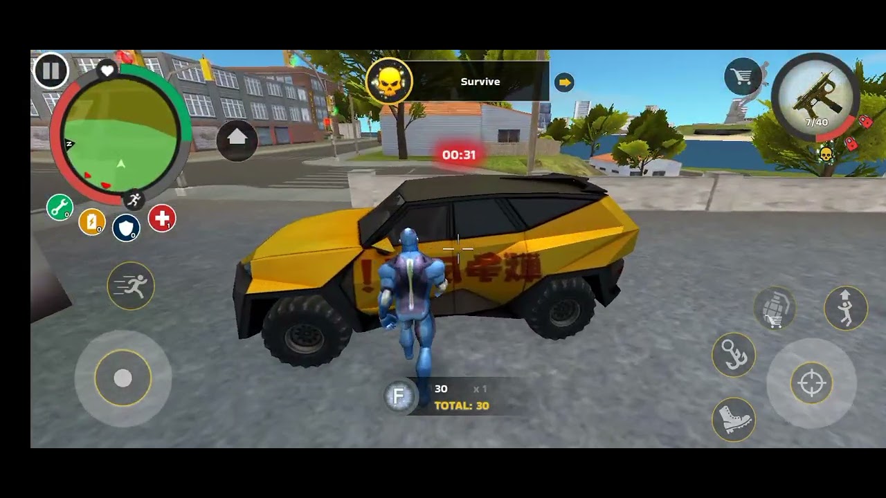Rope Hero Mafia city wars 2 Tipson Mission full Missions and full video.