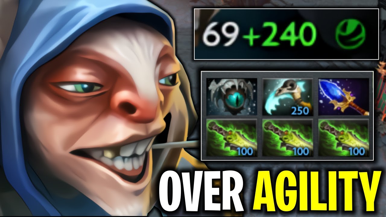 OVER AGILITY AMAZING 3x ETHEREAL BLADE +310 AGILITY MEEPO| DOTA 2