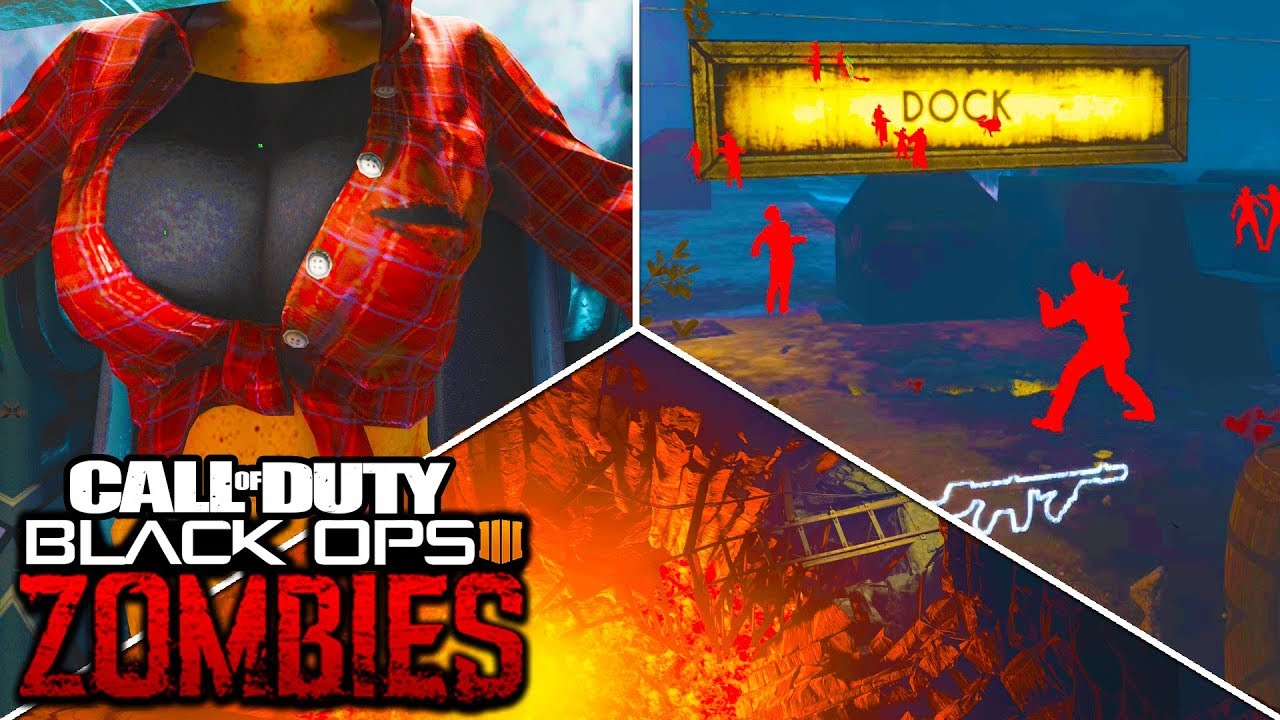 10 OUTSIDE THE MAP SECRETS IN BLACK OPS 4 ZOMBIES! (Aether Maps)