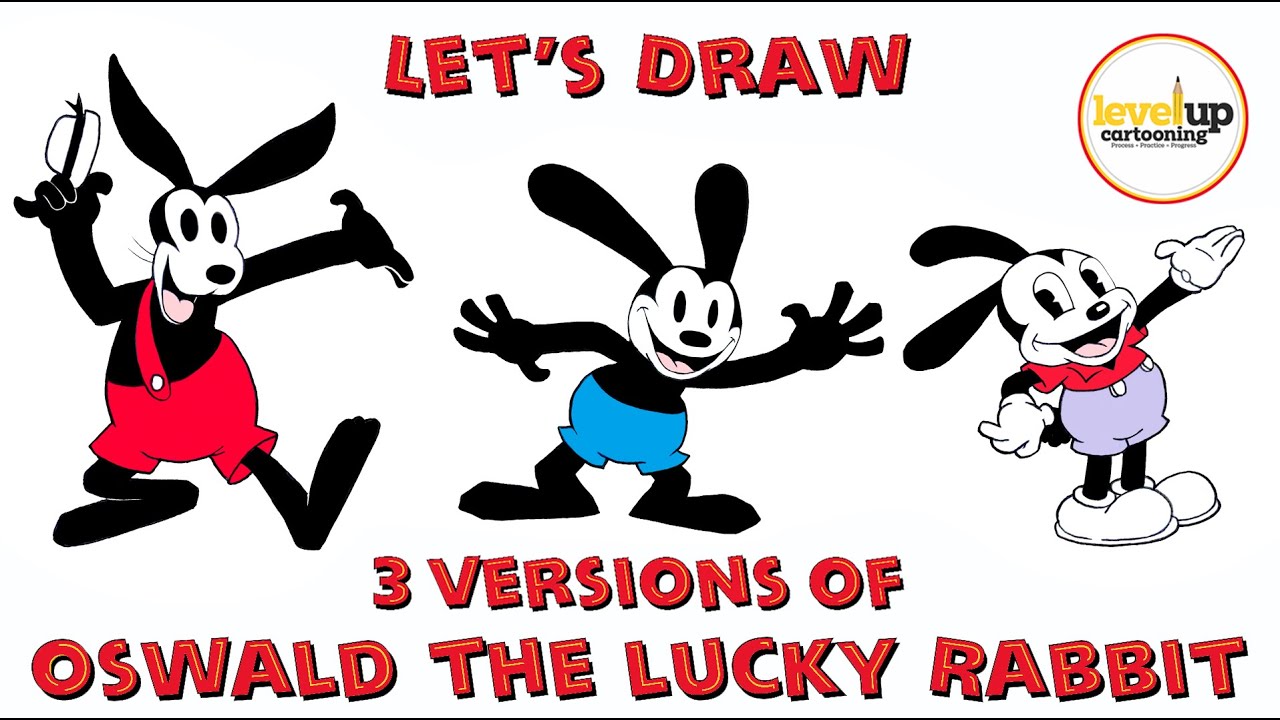 Lets Talk About Drawing Oswald  |  3 Versions