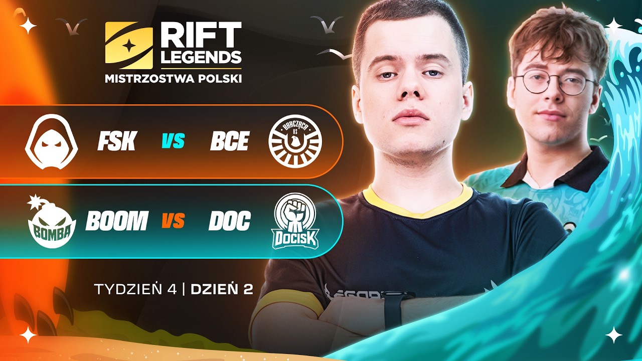🔴Forsaken vs Barcząca Esports by Yumisu🔴Docisk vs Bomba Team🔴W4D2 RIFT LEGENDS SUMMER SPLIT 2026🔴