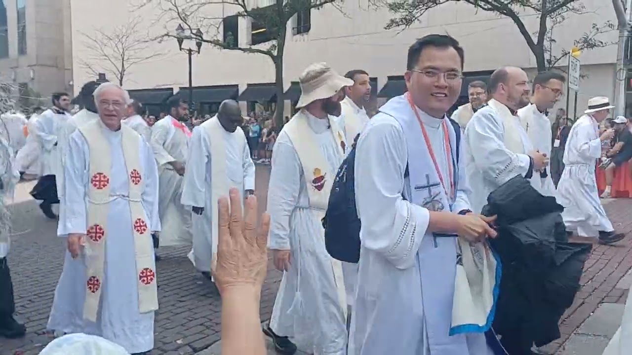 National Eucharistic Congress Procession Downtown Indianapolis