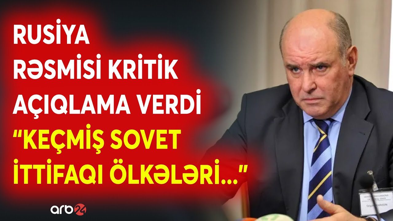 TƏCİLİ! Rusiya rəsmisindən KRİTİK AÇIQLAMA: 