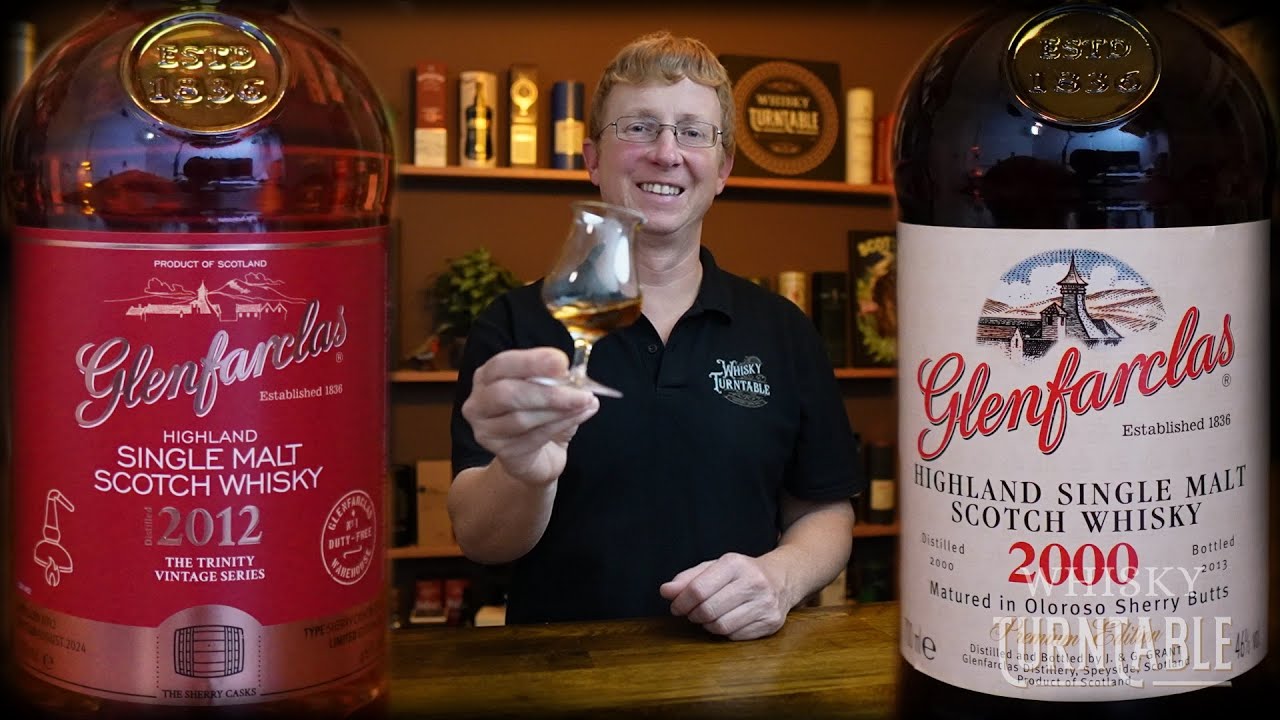 Glenfarclas - Trinity Series 2012 -2024 46 % vs. Premium Edition 2000 - 2013 46 %
