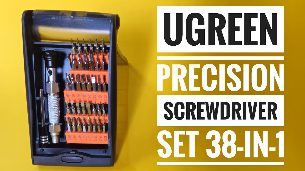 Ugreen PRECISION 38-in-1 Aluminium Alloy Screwdriver Set