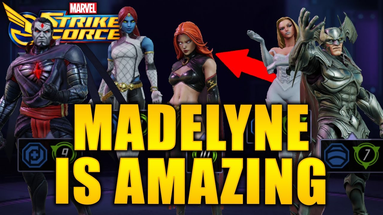 Madelyne Pryor is AMAZING - Not a joke in Alliance War - MARVEL Strike Force - MSF