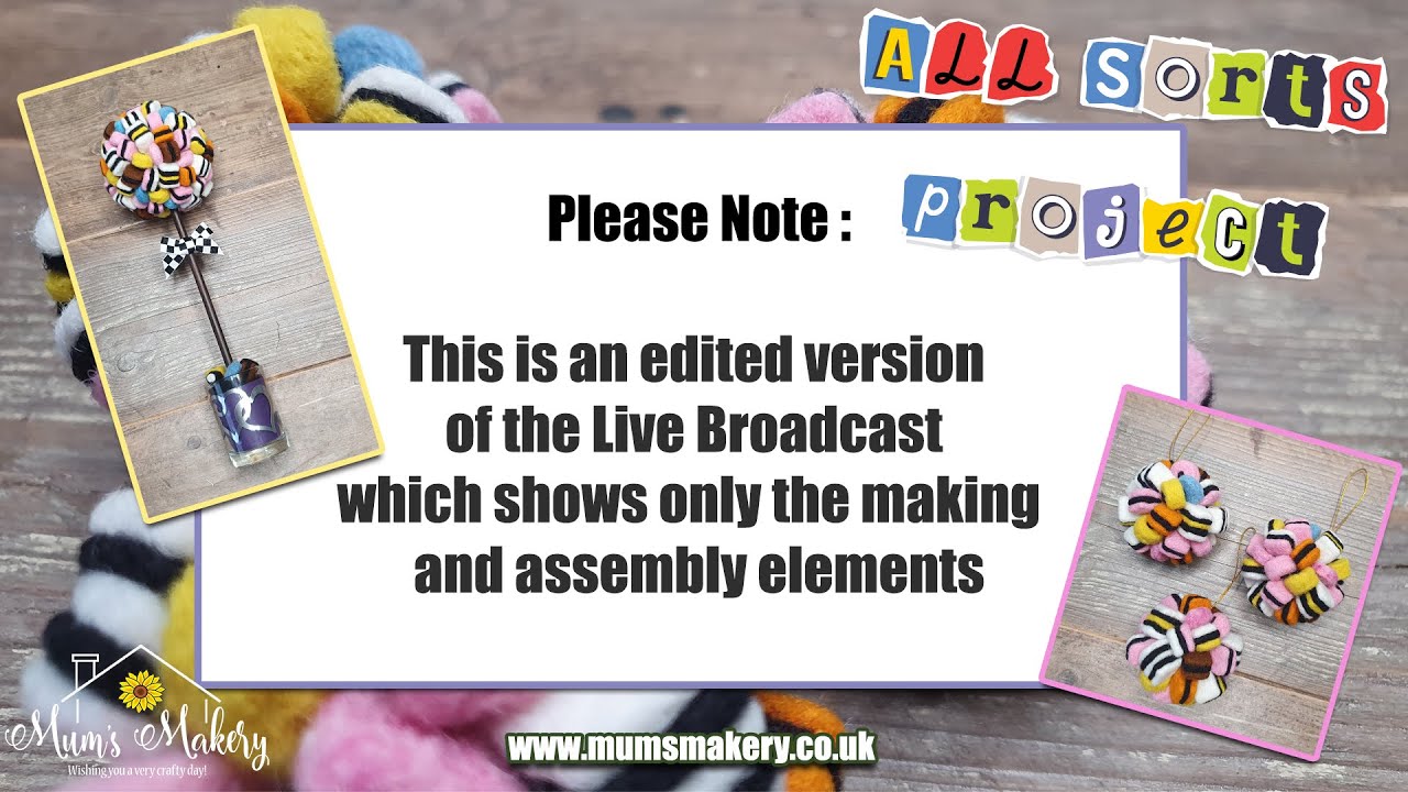 All Sorts Project - Just shows the making