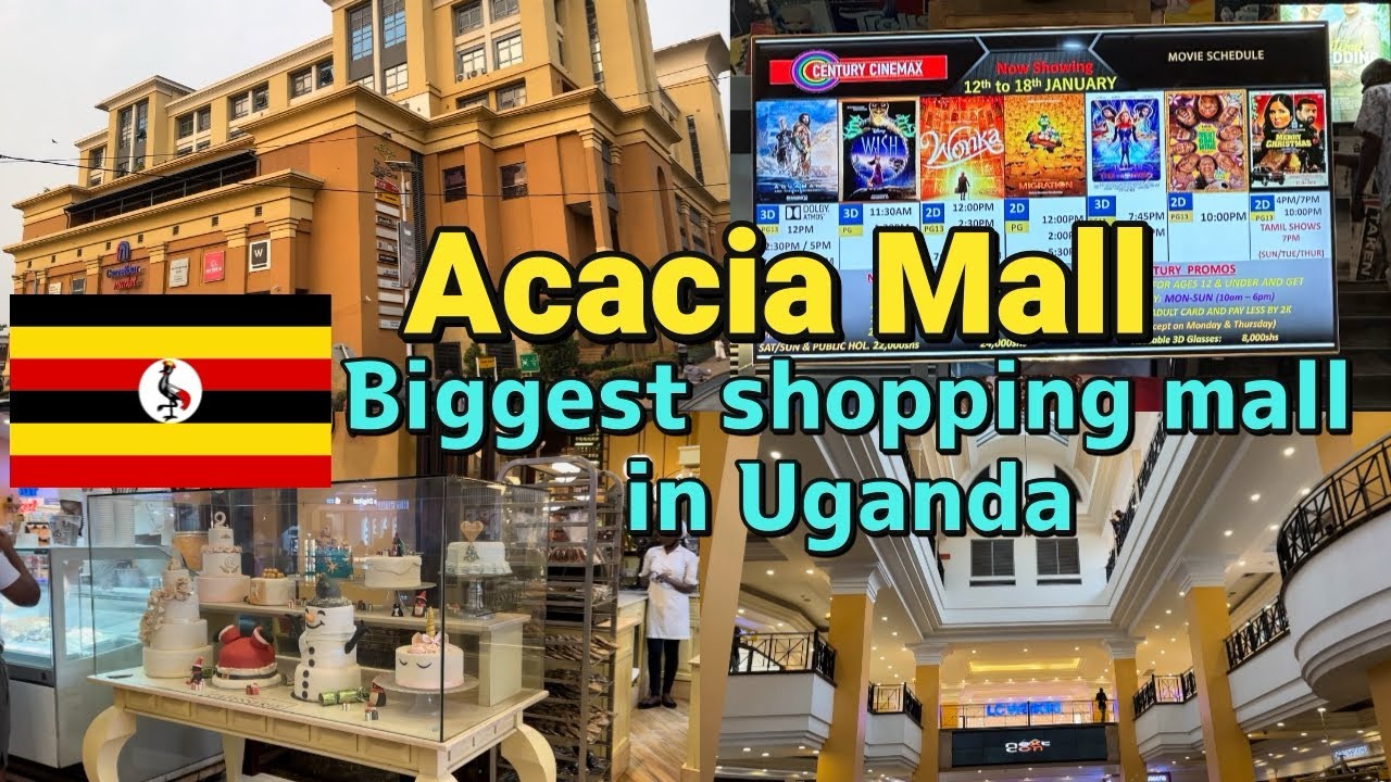 The best and biggest shopping mall in Uganda ~Acacia Mall~ #uganda #kampala #africanlife