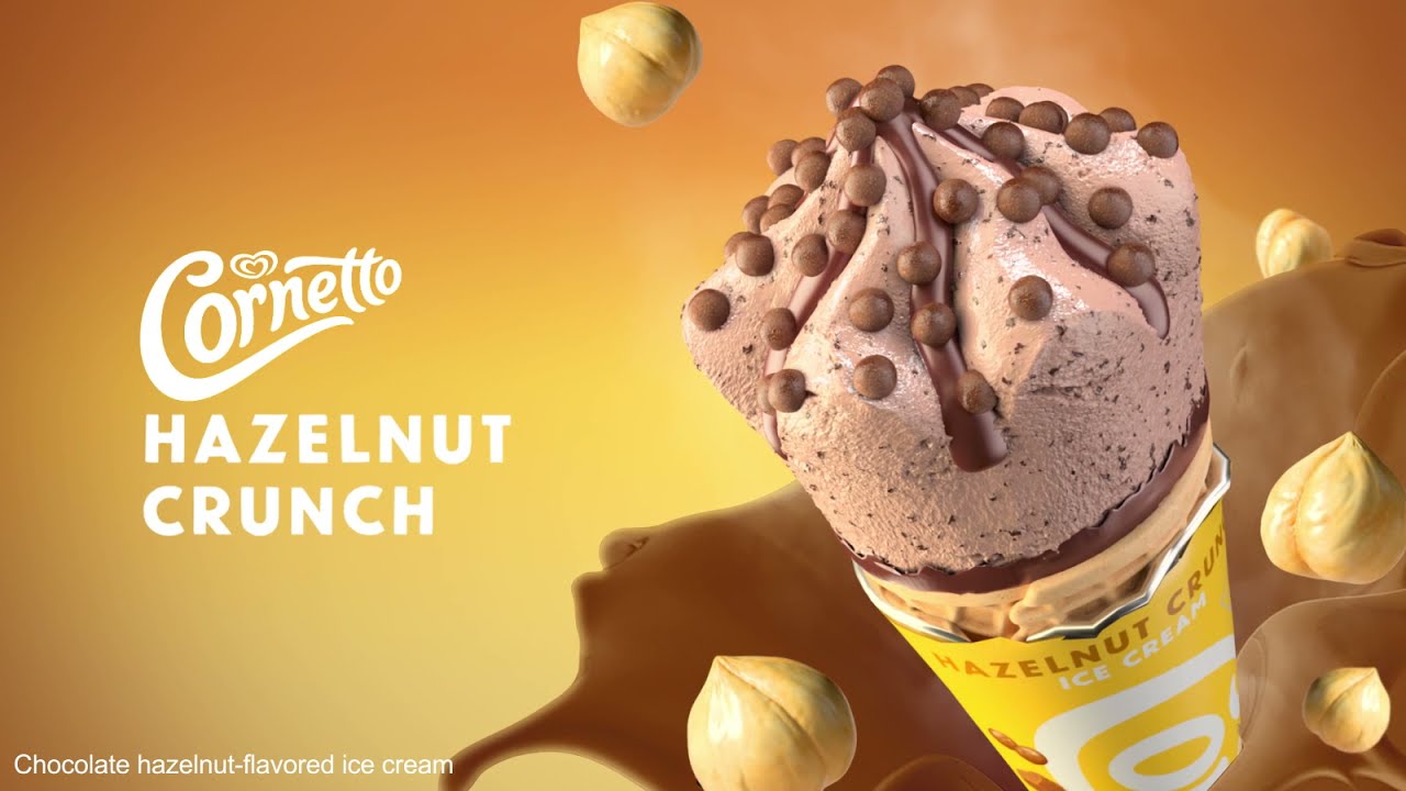 Try the NEW Cornetto Hazelnut Crunch