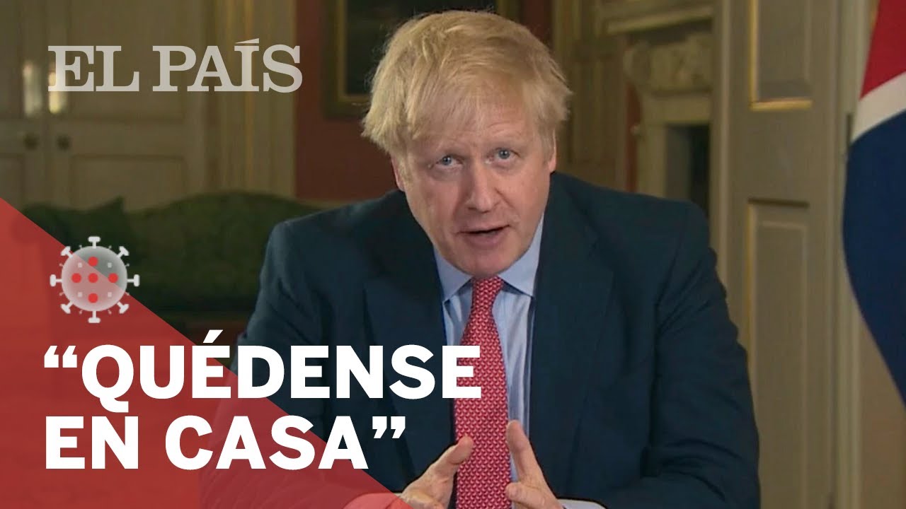 #CORONAVIRUS: BORIS JOHNSON decreta el CONFINAMIENTO del REINO UNIDO