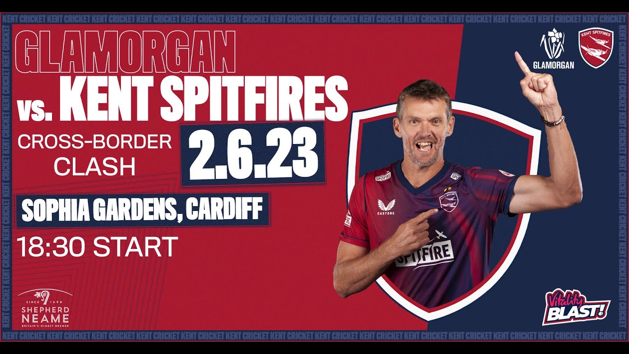 🎥 Highlights | Glamorgan vs. Kent Spitfires