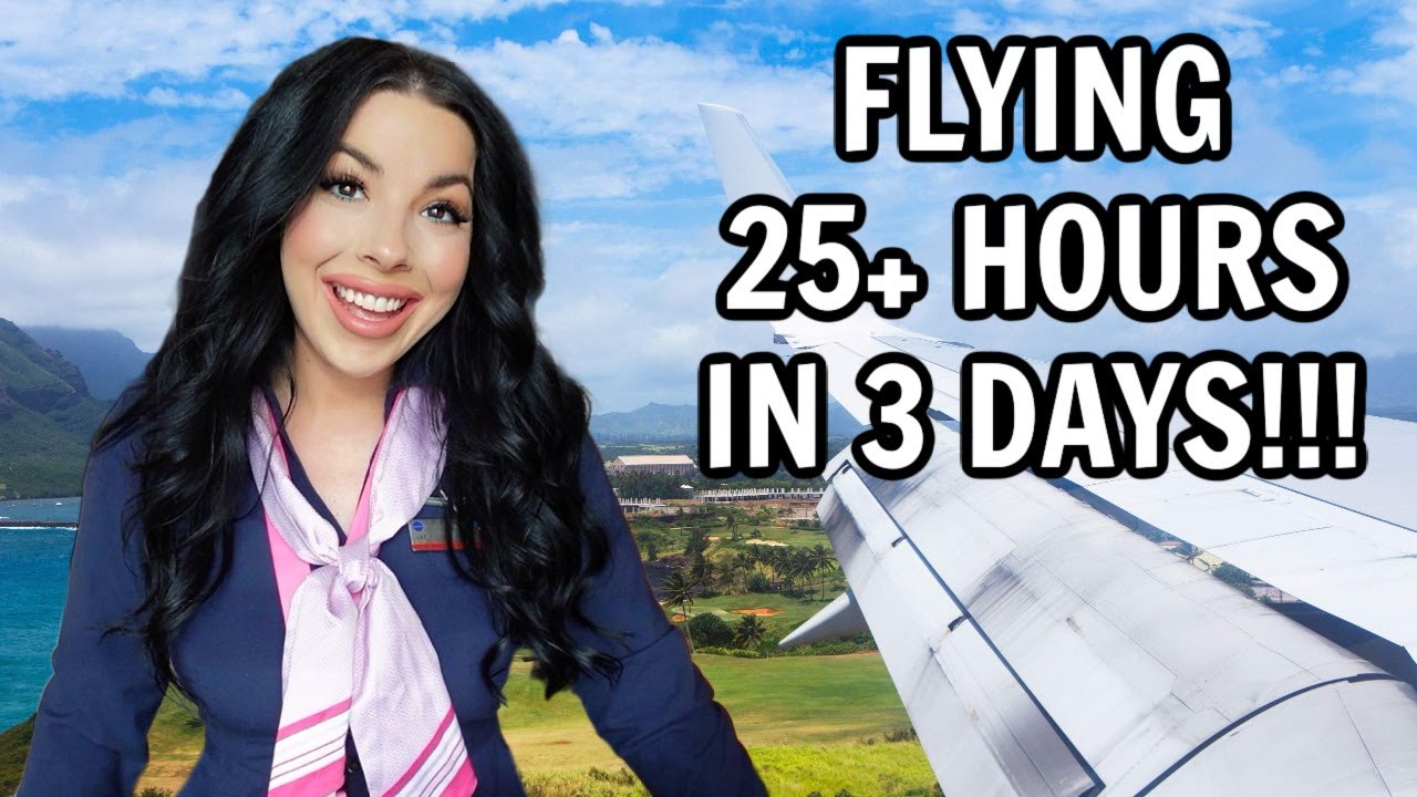 Flight Attendant Life - WORKING EXTRA LONG HAUL INTERNATIONAL FLIGHTS ✈️🌎