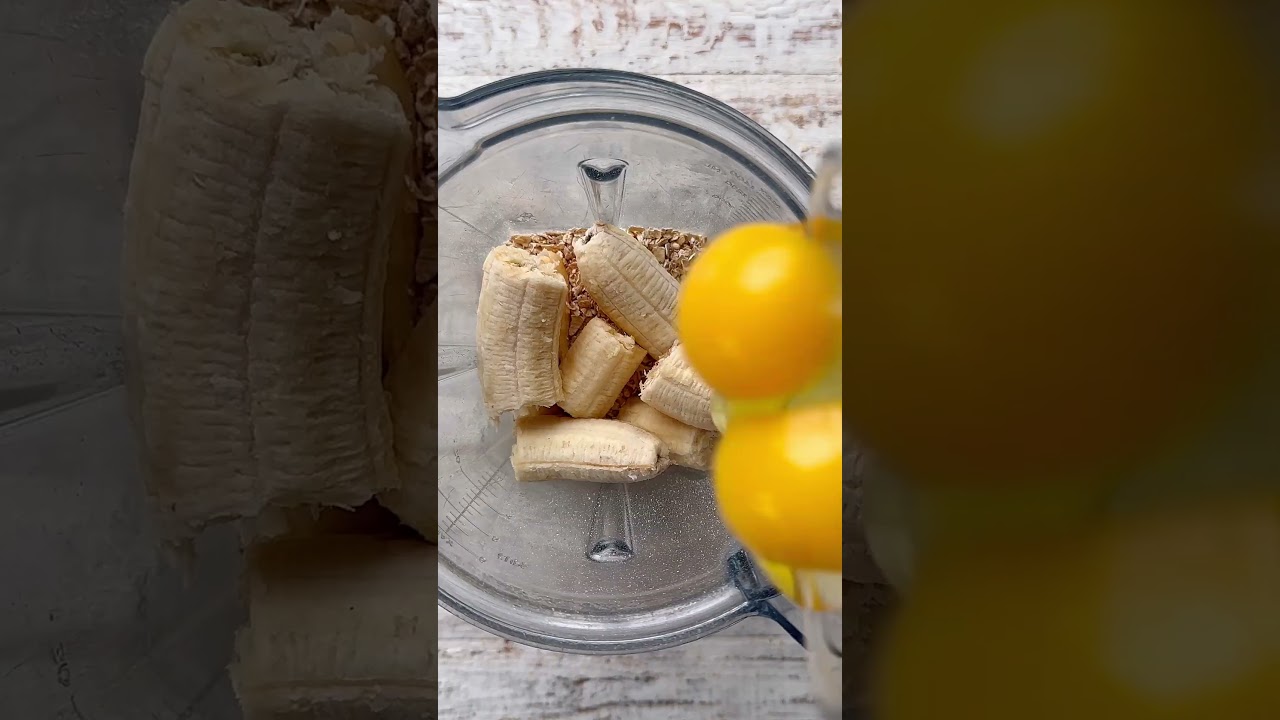 🍌 BLENDER Banana Muffins | No Flour, Oil, or Butter 🍌