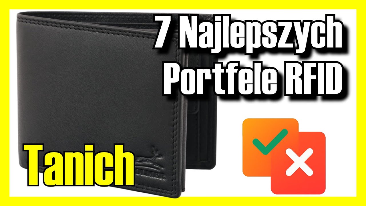 👛🔥 7 NAJLEPSZYCH portfele RFID W DOBREJ CENIE na Amazon [2026]✅[Jakość/Cena] sk&oacute;rzany slim