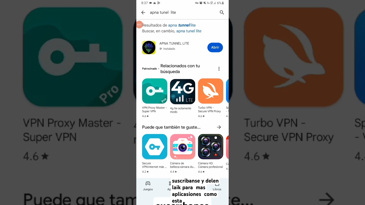 Aplicasion  para  internet  gratis