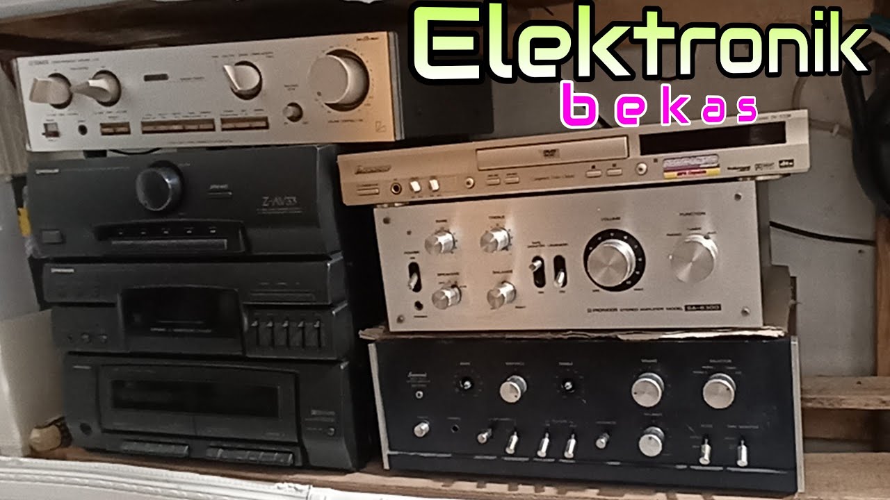 Lepas kembali hasil berburu Elektronik bekas