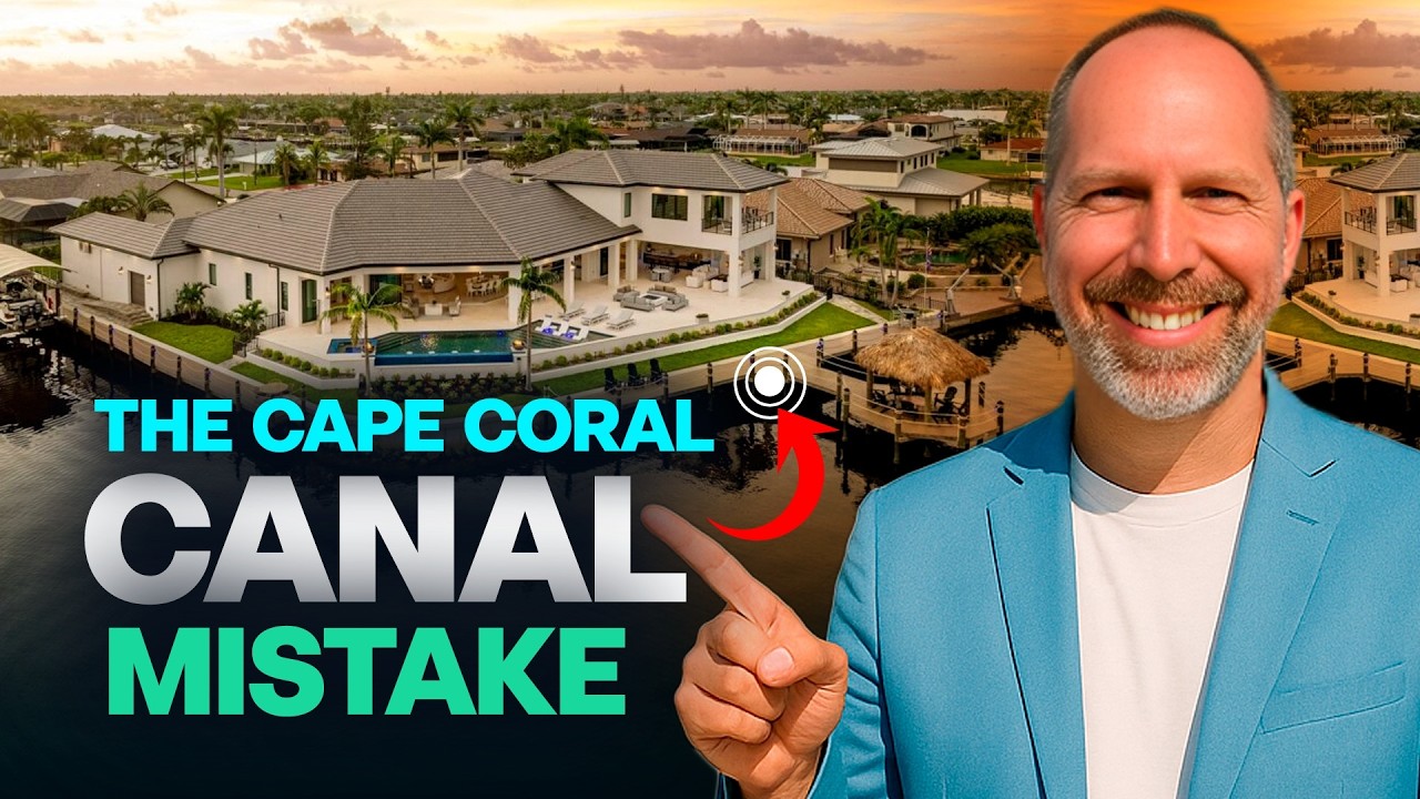 ⚠️ Cape Coral Canals EXPLAINED: The Costly Mistake Most Buyers Make