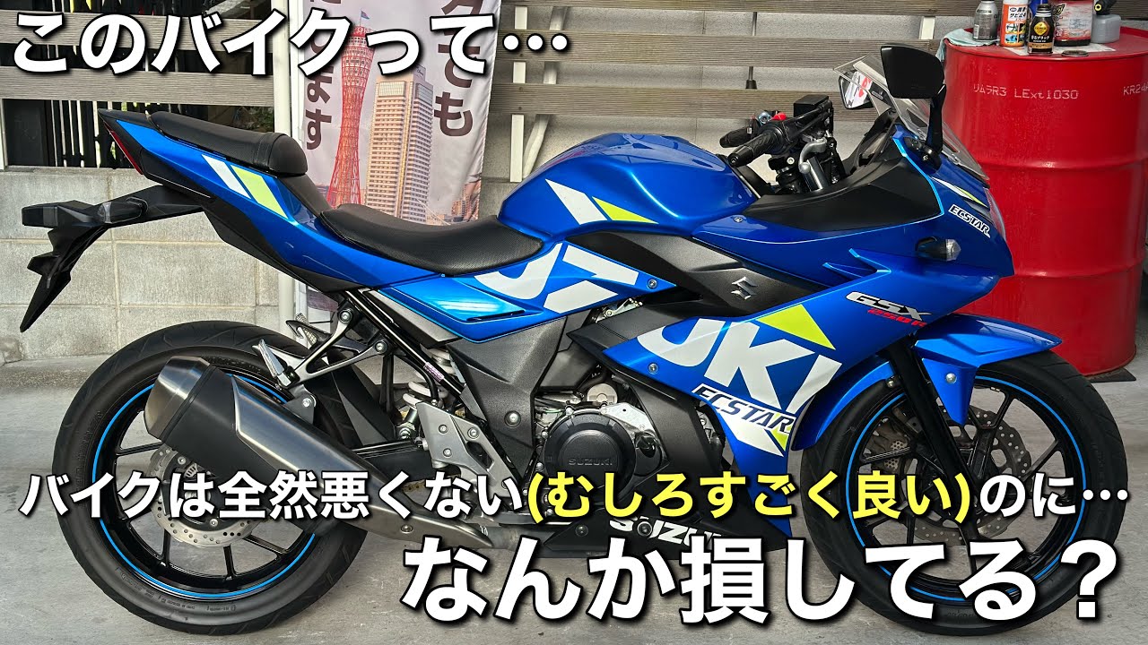 【GSX250R/ABS】なぜ評価が割れるのか完全なる持論を述べます