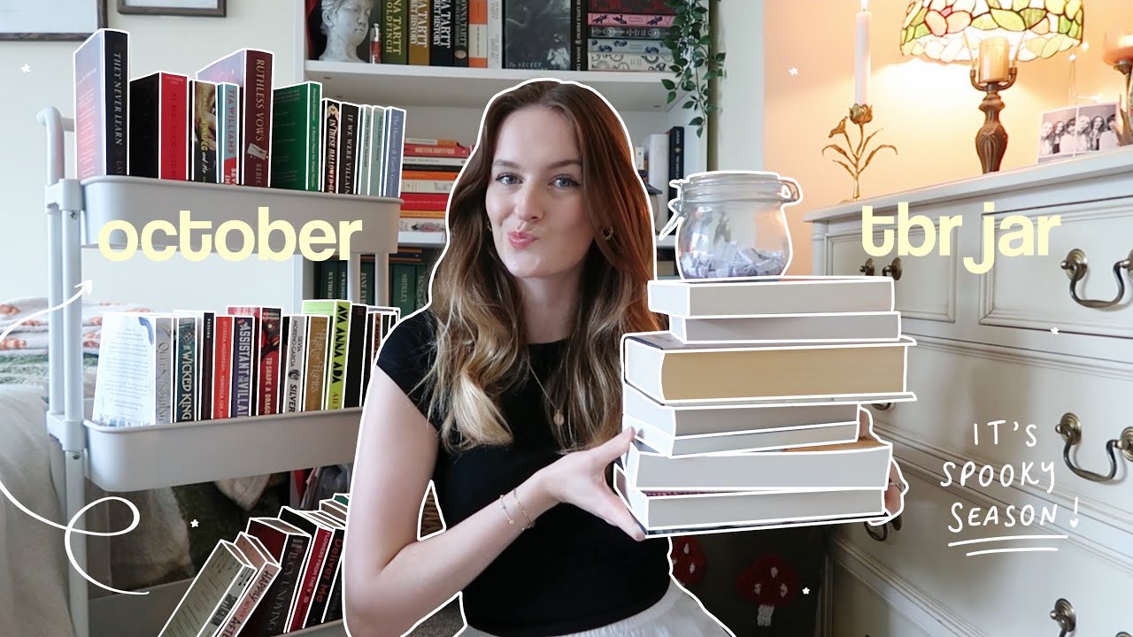 tbr prompt jar picks my october reads 🫙🧣🎃