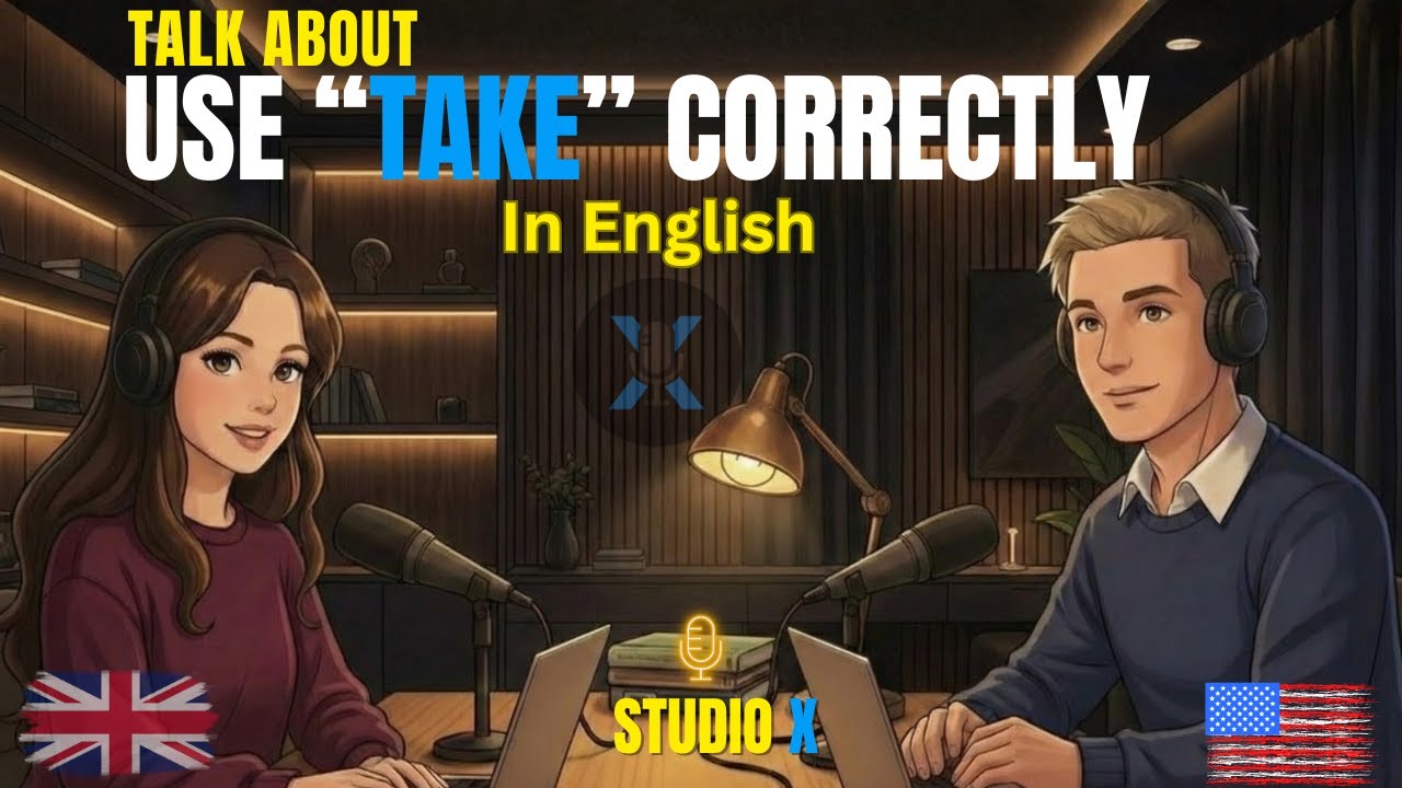 How to Master the Word “Take” in Daily English | English Conversation Practice
