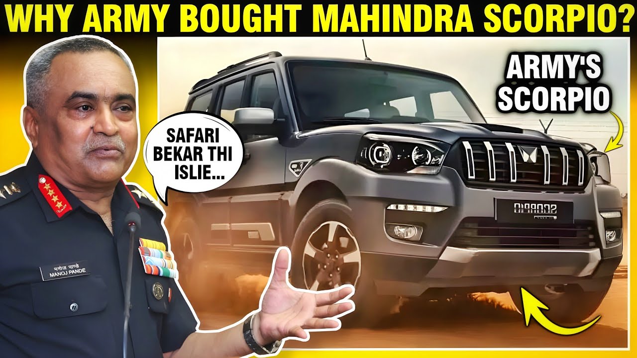 Why Indian Army Bought Mahindra Scorpio? | रहस्य खुल गया !