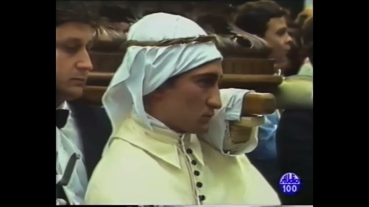 Riti della Settimana Santa a Taranto 1994 - Processione dei Sacri Misteri 