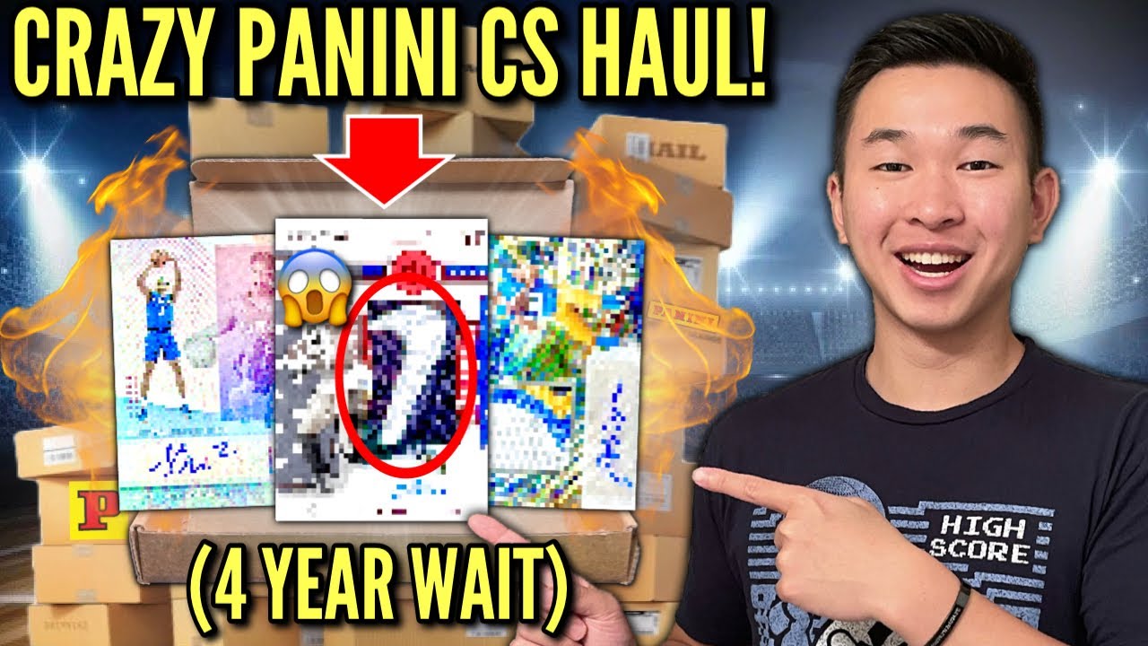 I FINALLY GOT THESE MASSIVE CARDS BACK FROM PANINI'S CUSTOMER SERVICE 4 YEARS LATER (SWOOSH)! 😱🔥