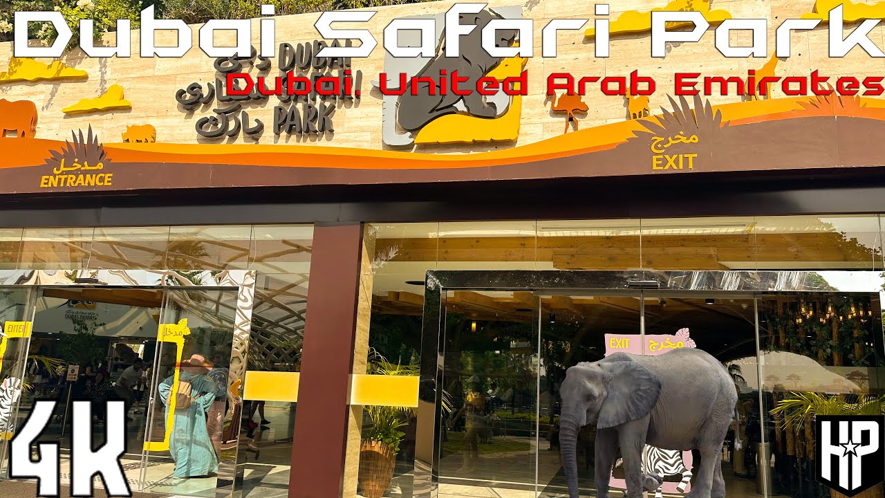 Dubai Safari Park Adventure 4K - Dubai
