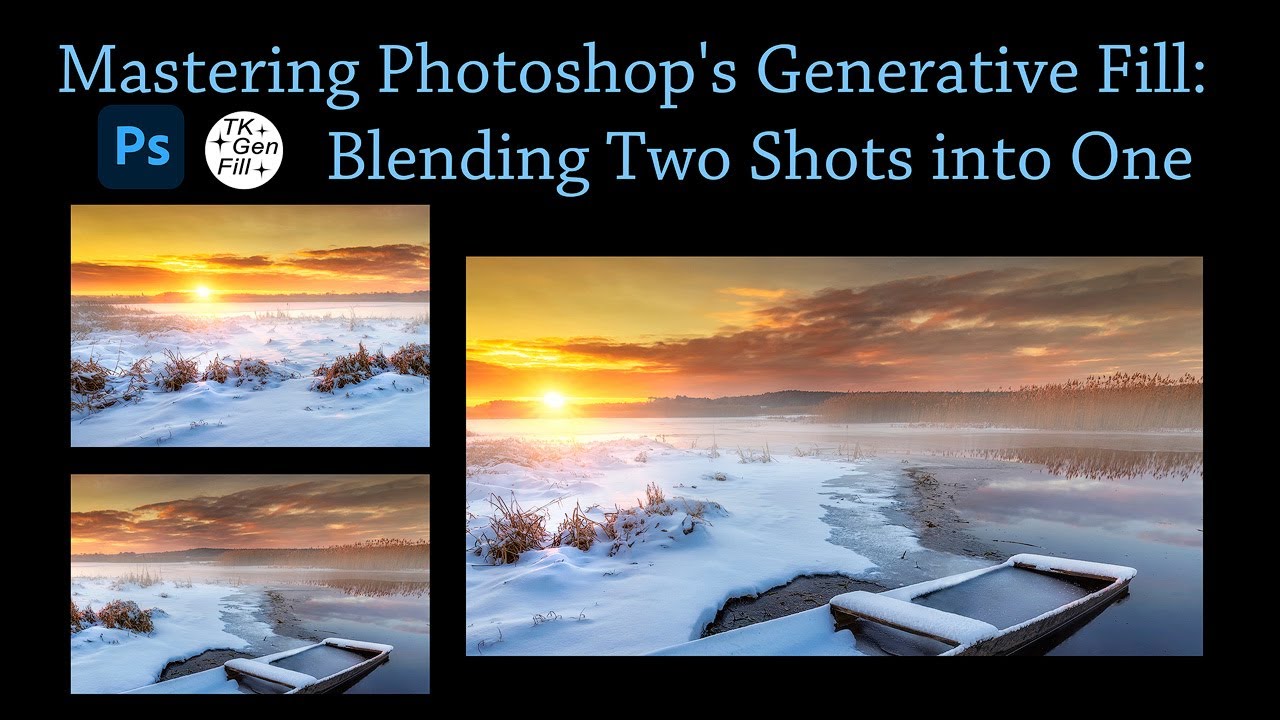 Mastering PHOTOSHOP'S Generative Fill: Blending Two Shots into One