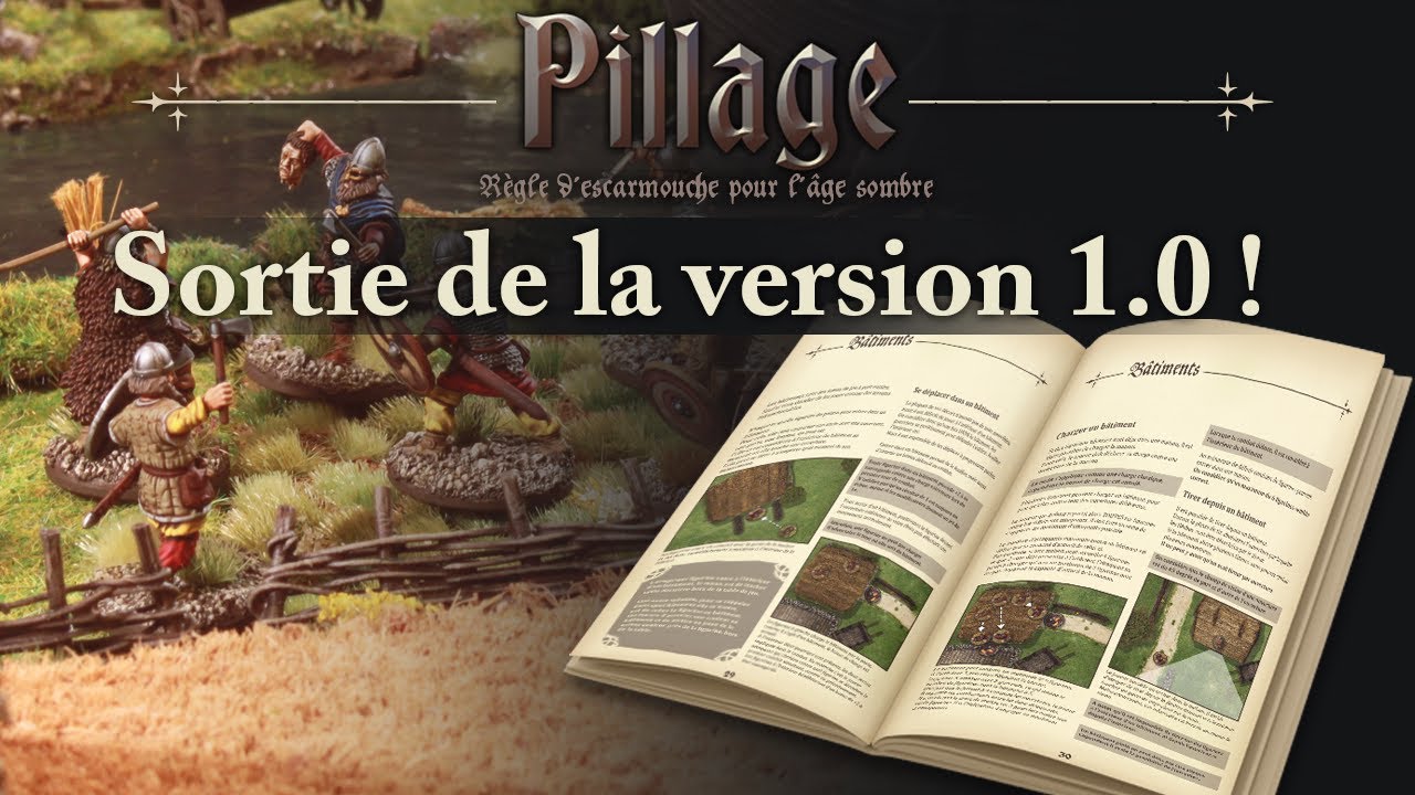 Un wargame gratuit pour l'âge des Vikings ! Version d'initiation