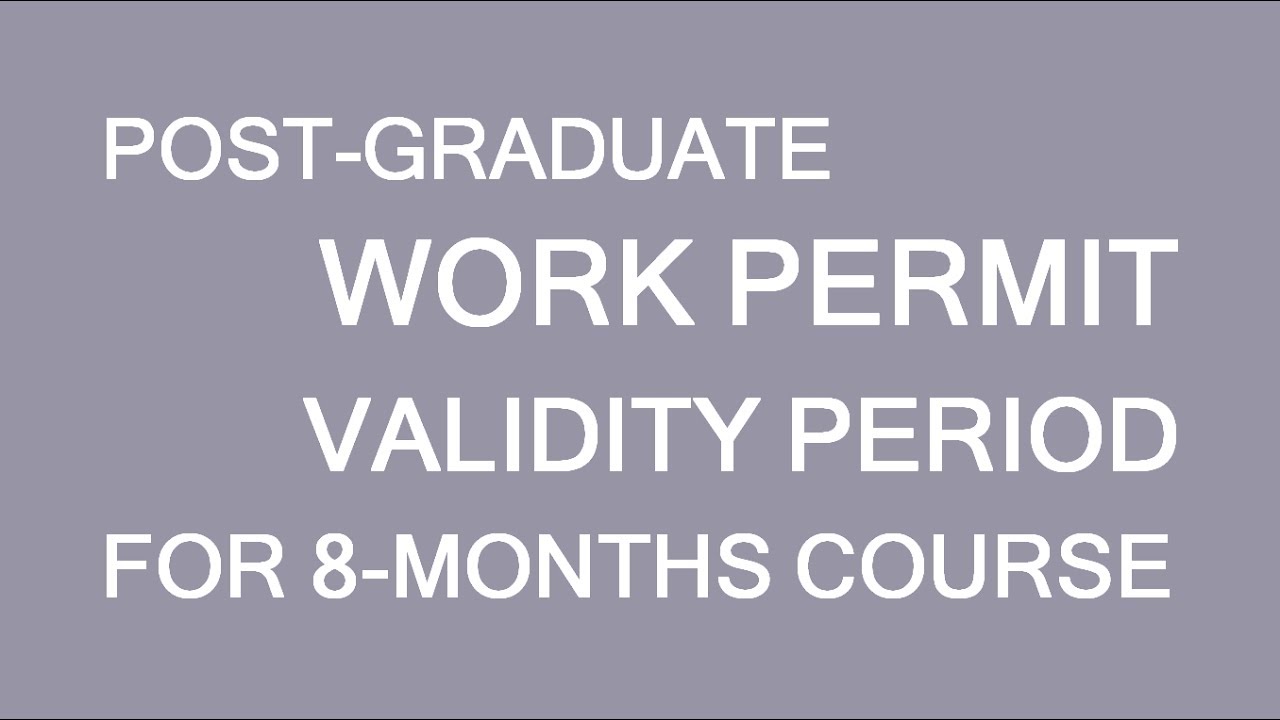 Post-graduate work permit validity period. Study in Canada. LP Group