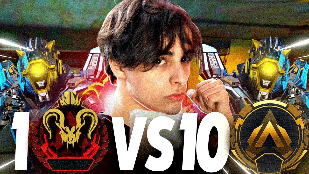 1 PREDATOR CONTRE 10 GOLD SUR APEX LEGENDS 😱 QUI VA GAGNER ???