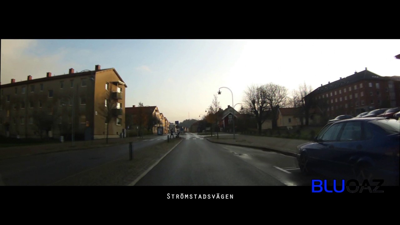 Uddevalla - Från Brattåsmotet till Willy:s via Strömstadsvägen, 2014