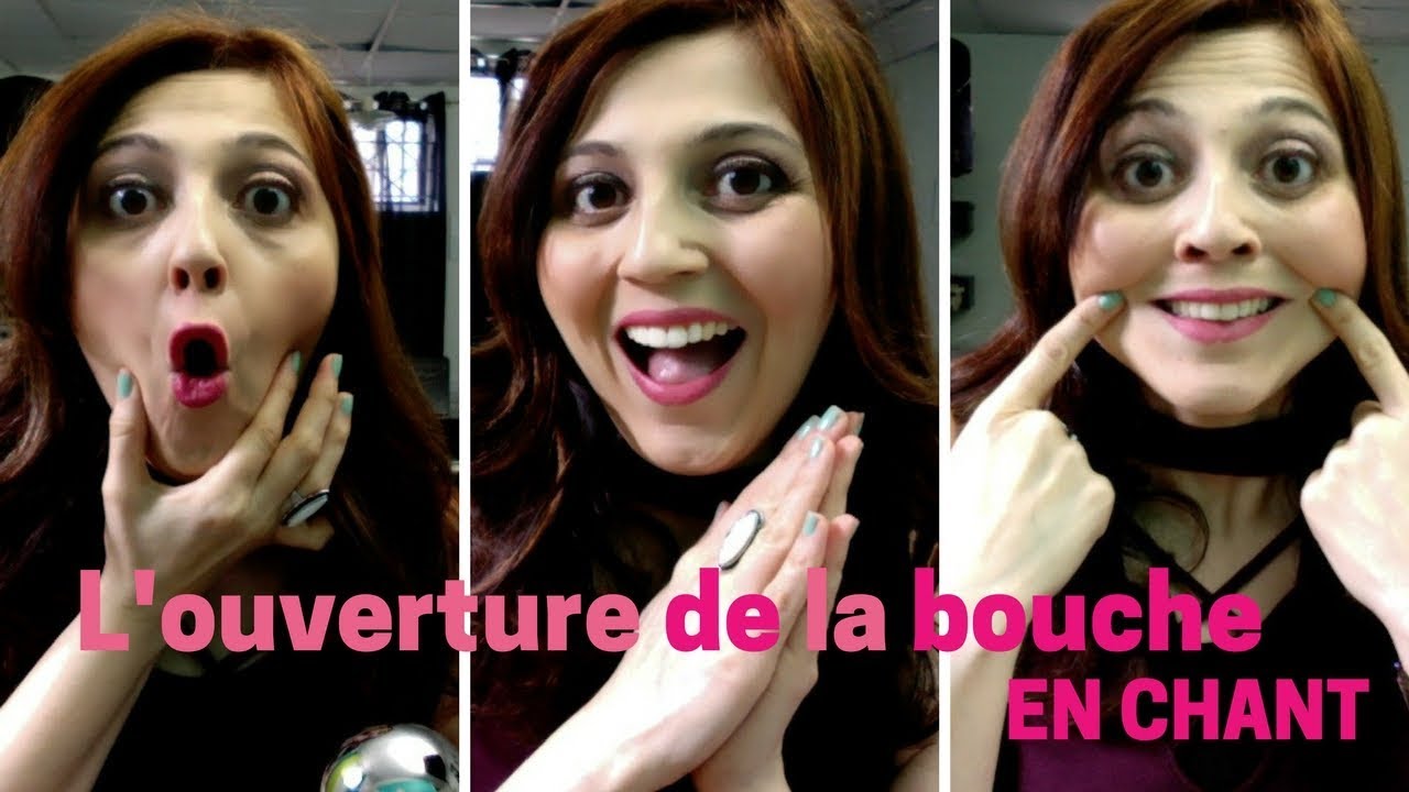 Cours de chant\ COMMENT ouvrir sa BOUCHE pour chanter\ l'embouchure