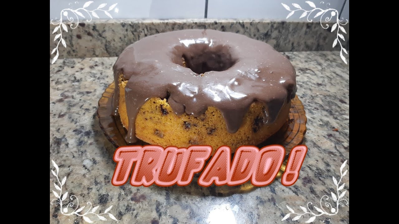 UMA DELICIA!! | BOLO DE CENOURA TRUFADO | RECEITAS DA JÚ