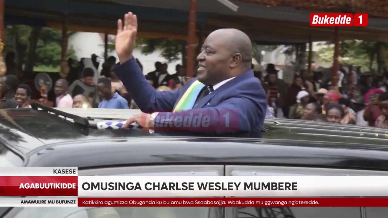 Agabuutikidde Omusinga Mumbere akukkulumidde abe byokwerinda abamulemesezza okulambula pulojekiti ze