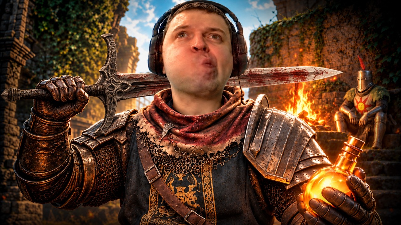 ЭТО БУДЕТ БОЛЬНО: ПАПИЧ В DARK SOULS REMASTERED