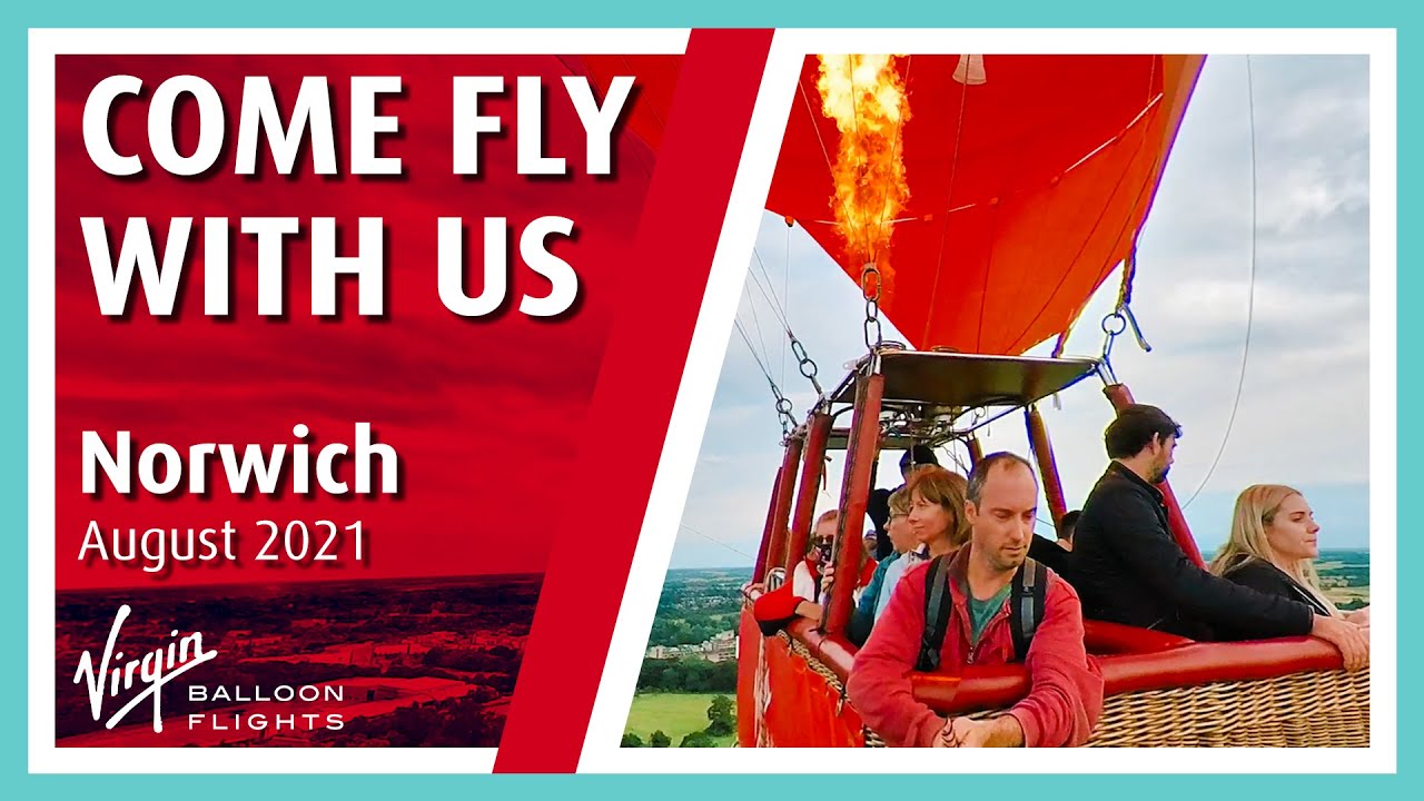 Flying with Virgin Balloon Flights | Earlham Hall, Norwich