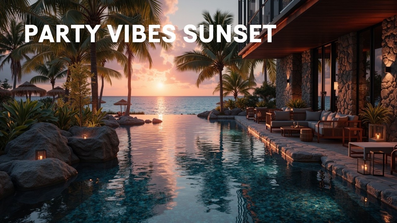 Плавный Deep House - Chillout Beach Party Vibes Deep House Mix