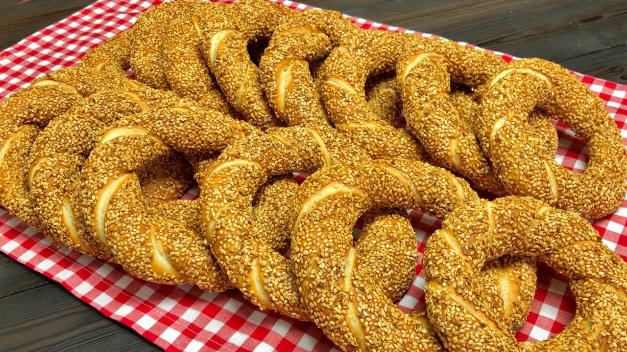 SİMİT | SOKAK SİMİDİ | Xırçıldayan super simit resepti