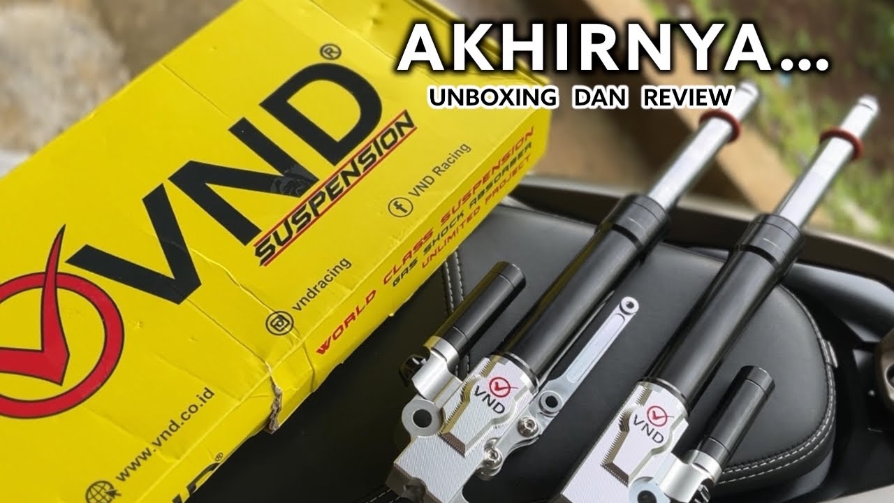Shock depan vnd ak111 untuk vario 125 new ‼️gacorr parah🔥#vario125new 