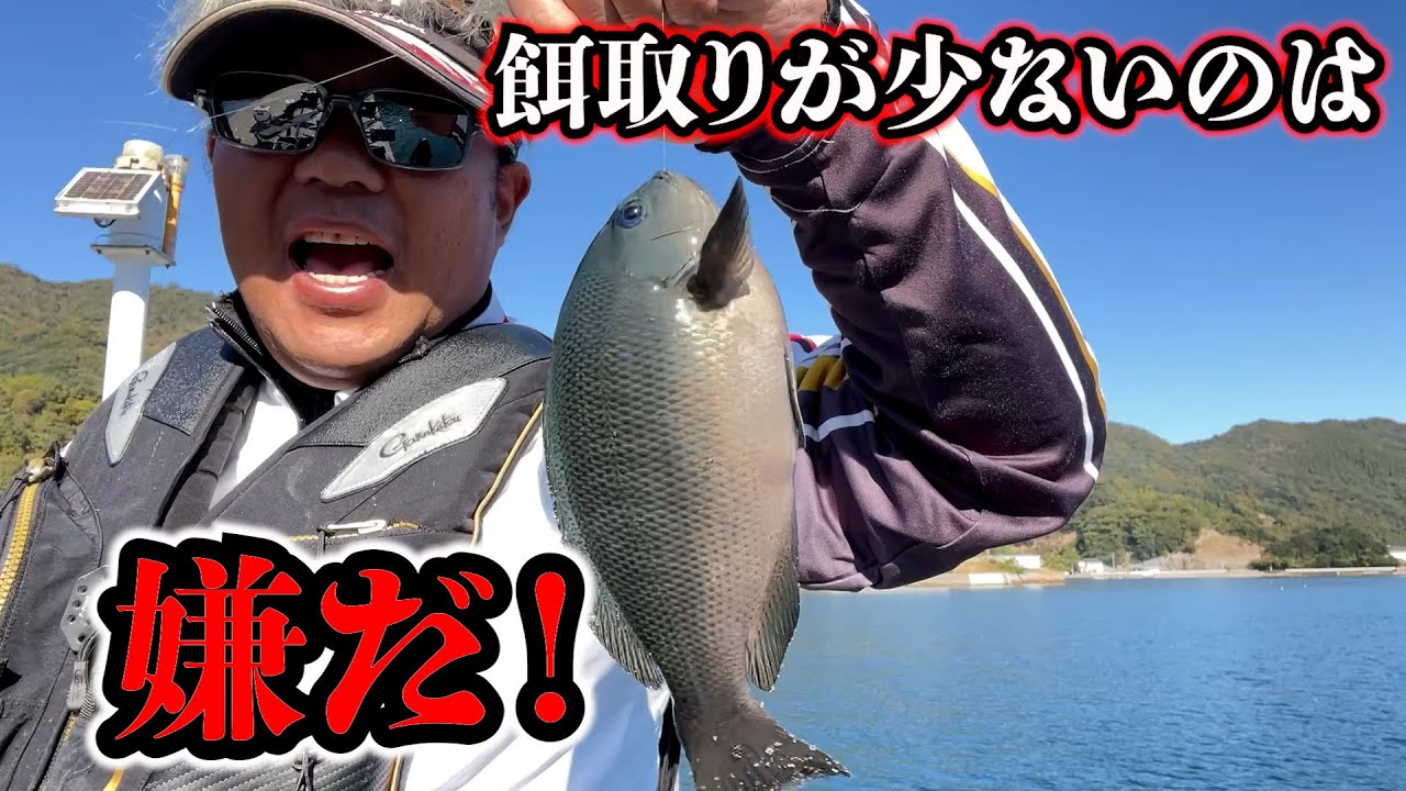 【特訓】今回も餌取りの下の、見えないグレを攻略すべく特訓です！