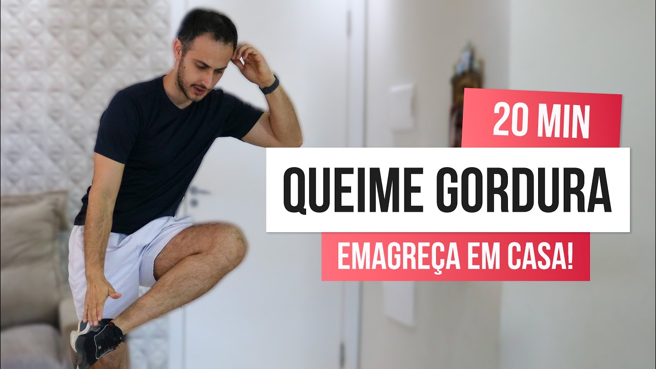 Emagreça EM CASA com ESSE TREINO SUPER INTENSO de 20 MINUTOS! 🔥