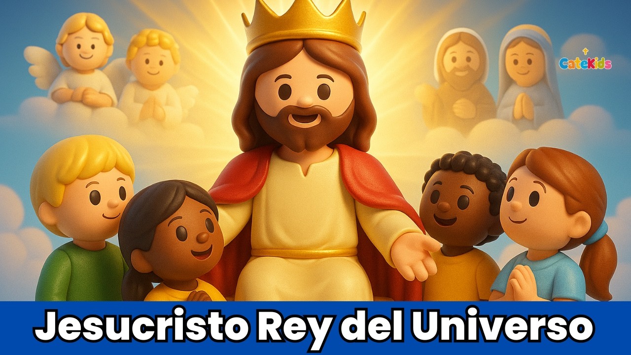 Jesucristo Rey del Universo 👑 | Explicaci&oacute;n para Ni&ntilde;os | Catekids